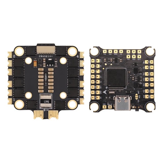 Original HAKRC V2 F7 65A 4In1 ESC&FC BLHeli-32-bit 30.5x30.5 High Quality Flight Controller Stack for RC FPV DIY Accessory